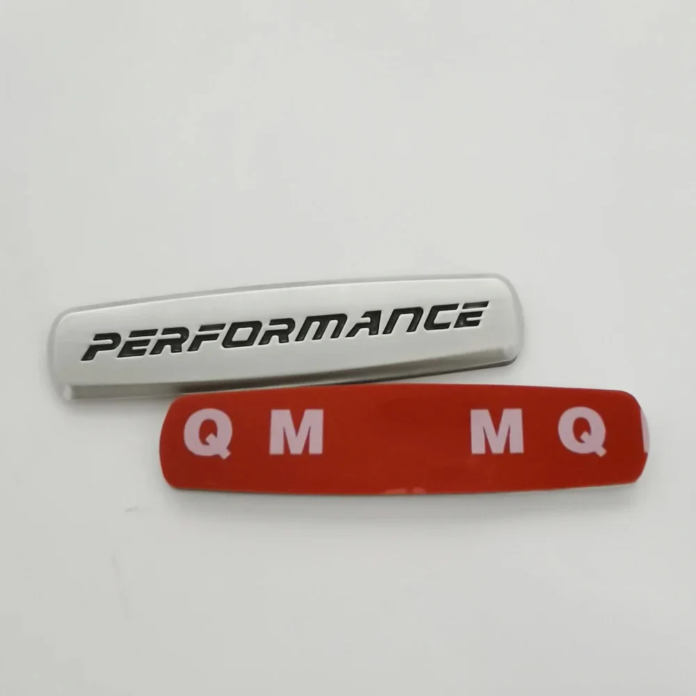 2pcs PERFORMANCE M Badge For BMW Sticker Car Seat Badge Sticker For BMW E36 E46 E39 E60 E90 E53 F18 M3 M2 M5 M4 BMW Seat Sticker