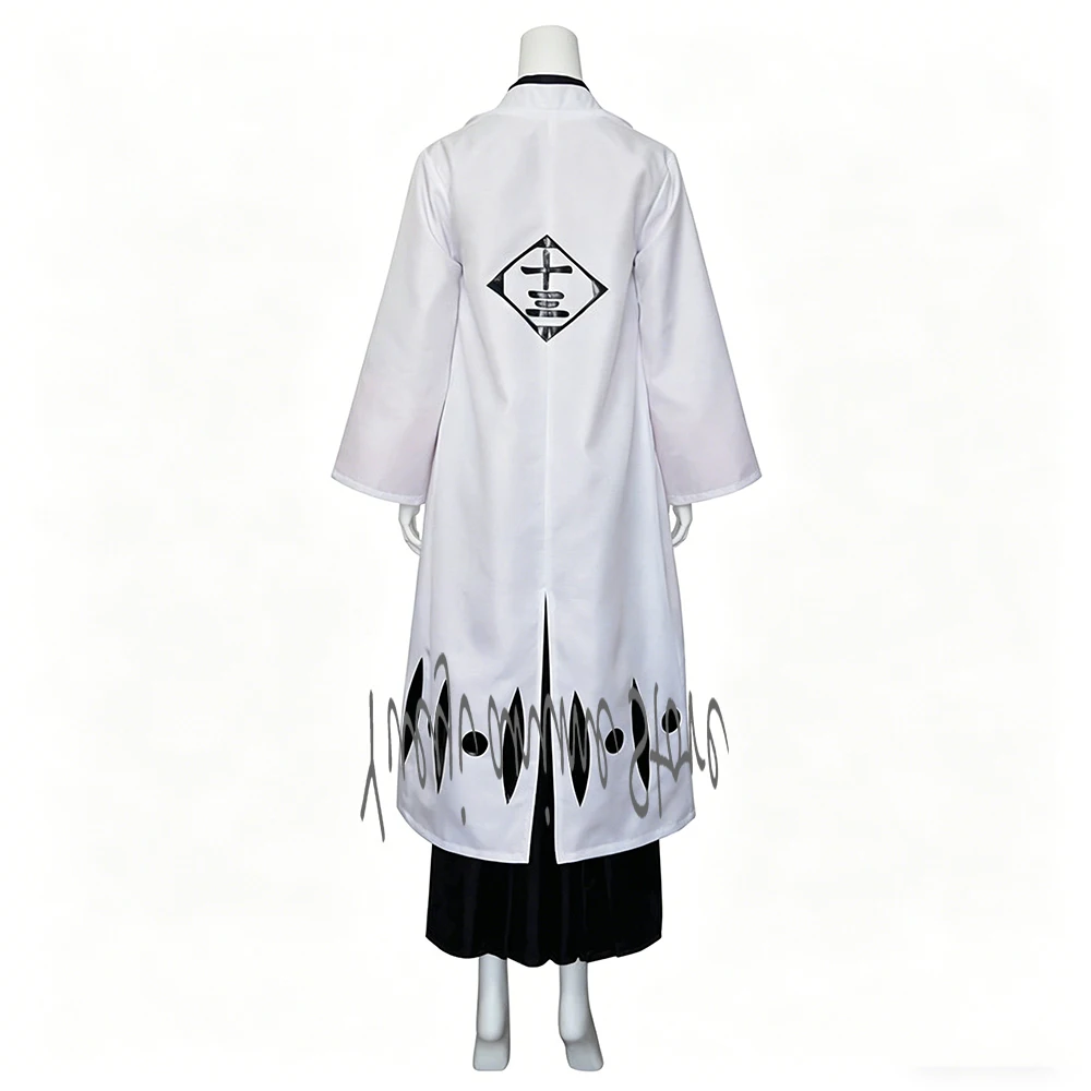 

customized- Anime Jushiro Ukitake Cosplay Costume 13th Division Captain Uniform Shihakusho Kimono Outfit