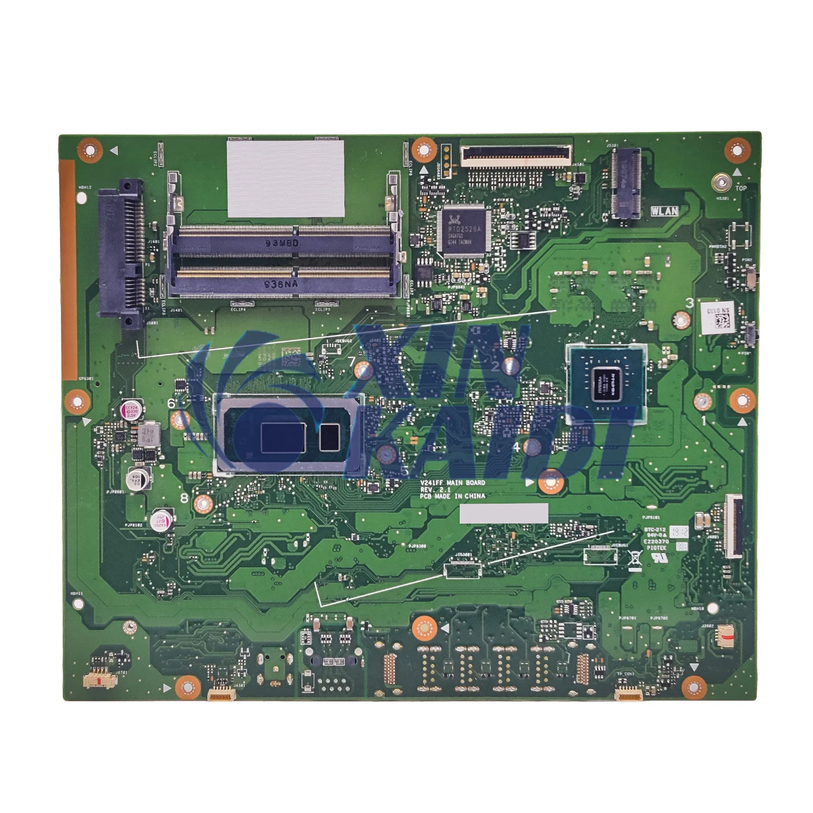 Notebook Mainboard For ASUS Vivo AiO V241FA V241FF V241FA V241F All-in-one Laptop Motherboard with I3 I5 I7 8th Gen CPU Test OK