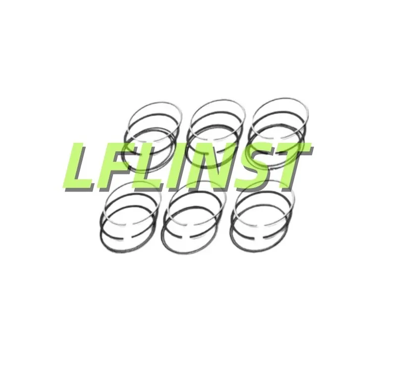 6 x piston rings 80 mm FOR BMW M20B20 M20B23 E12 E21 E28 E30 E34 320i 323i 520 11251267575 11251267743 11251714846