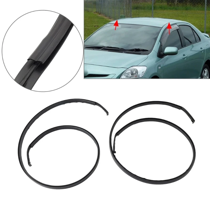 

1 Pair Roof Rubber Strips for 2004-2007 Replace 75555-12120 75556-12120 X37F