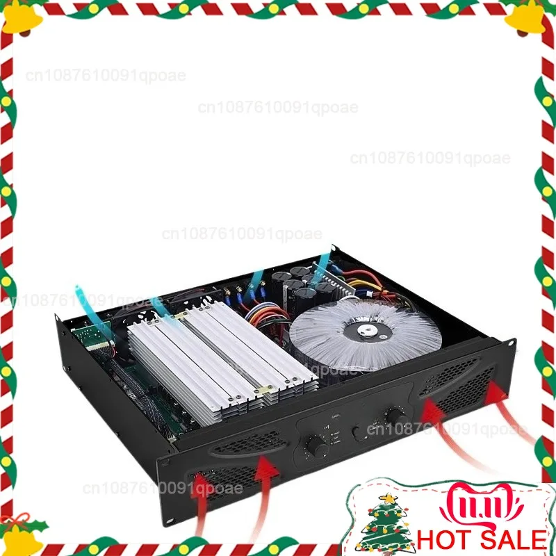 

XL800 Professional Power Amplifier - High-Power Amp for Stage, Wedding, KTV & Home Use