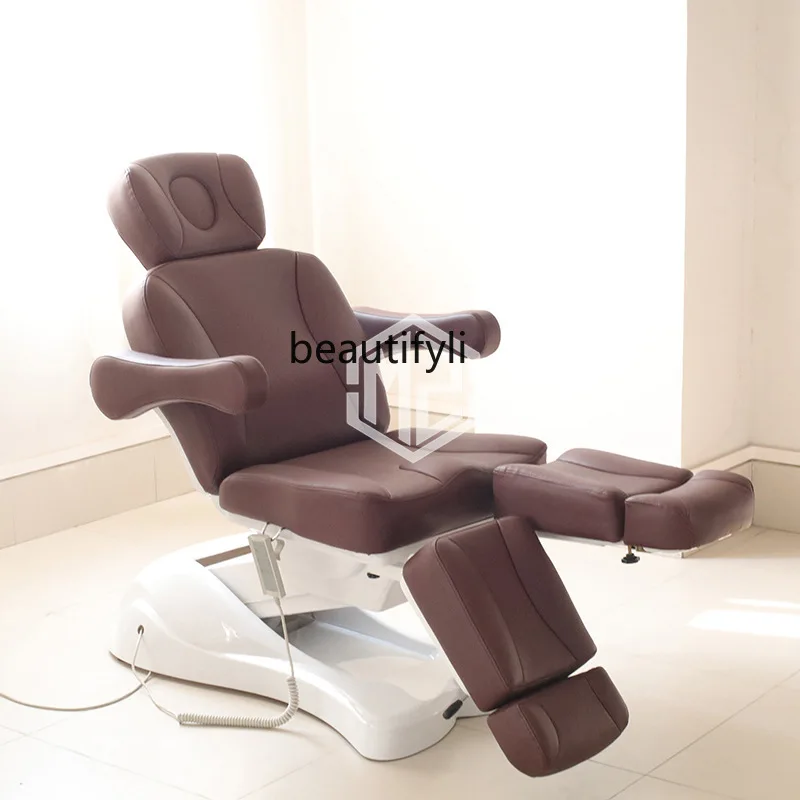 

Electric beauty Micro plastic surgery beauty salon Multifunctional lifting bed Split legs Pedicure chair Tattoo embroidery bed