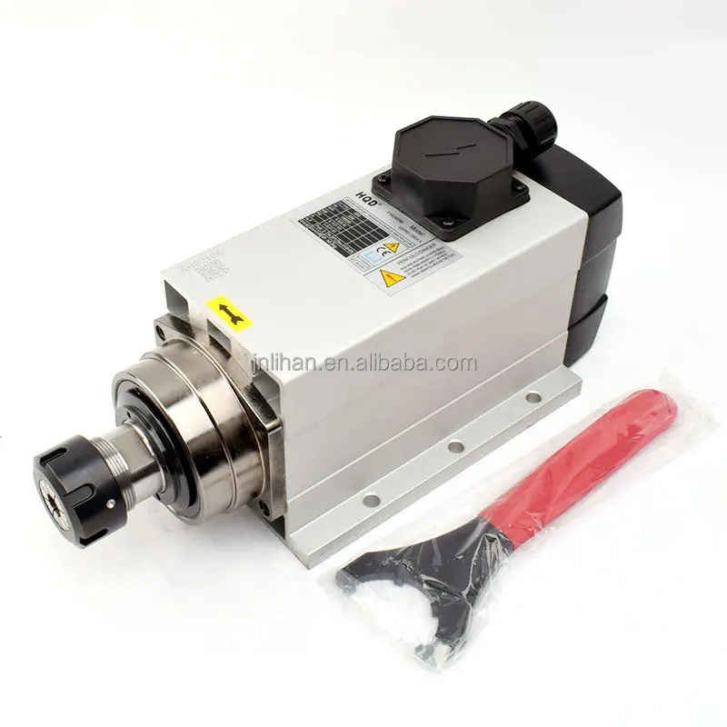 Cnc Router Spindle 6KW CNC Router Multi-spindle Drilling Machine Air Cooling Spindle Motor For CNC Milling Machine