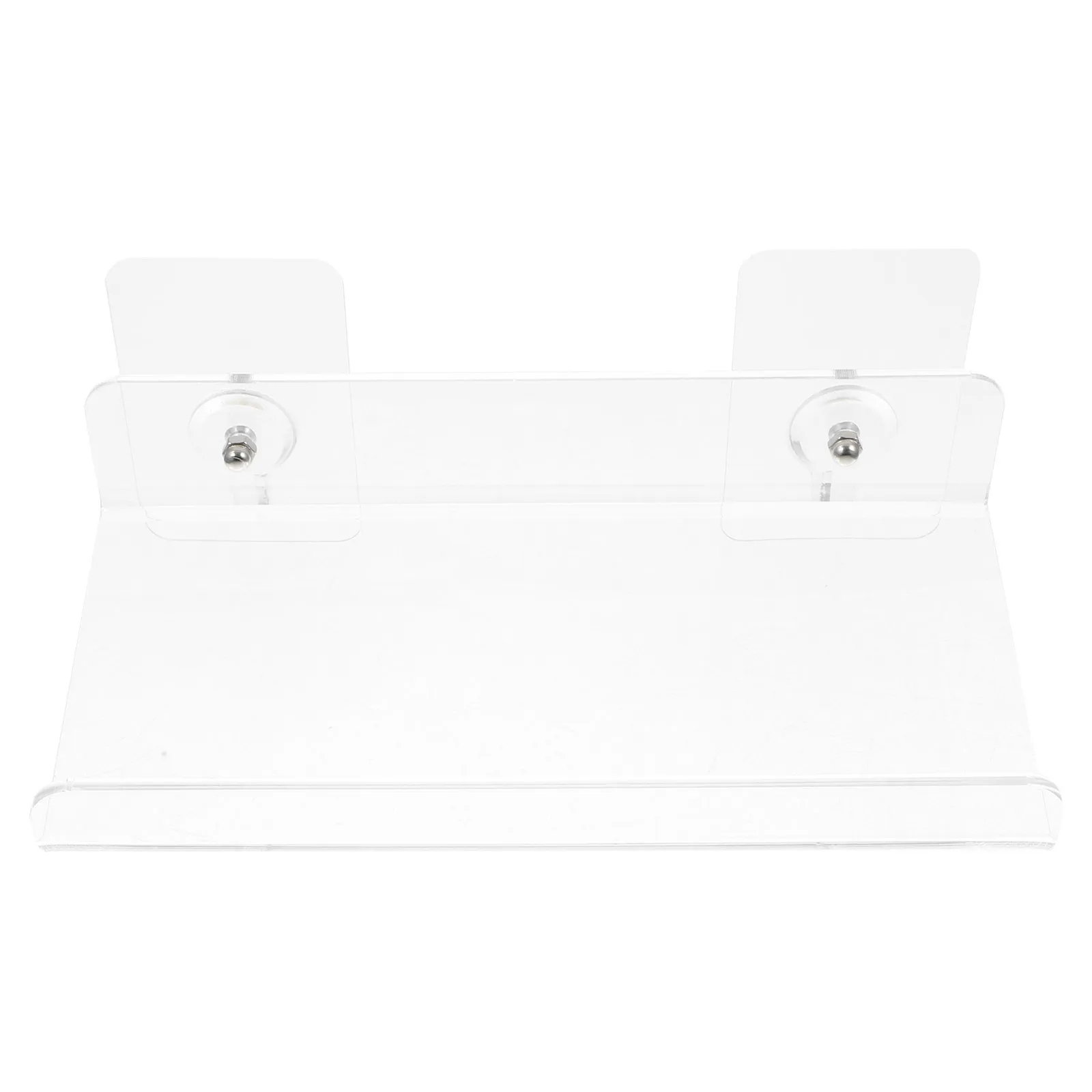 Support mural transparent en acrylique pour livres, magazines et albums – Présentoir de rangement mural décoratif et épuré