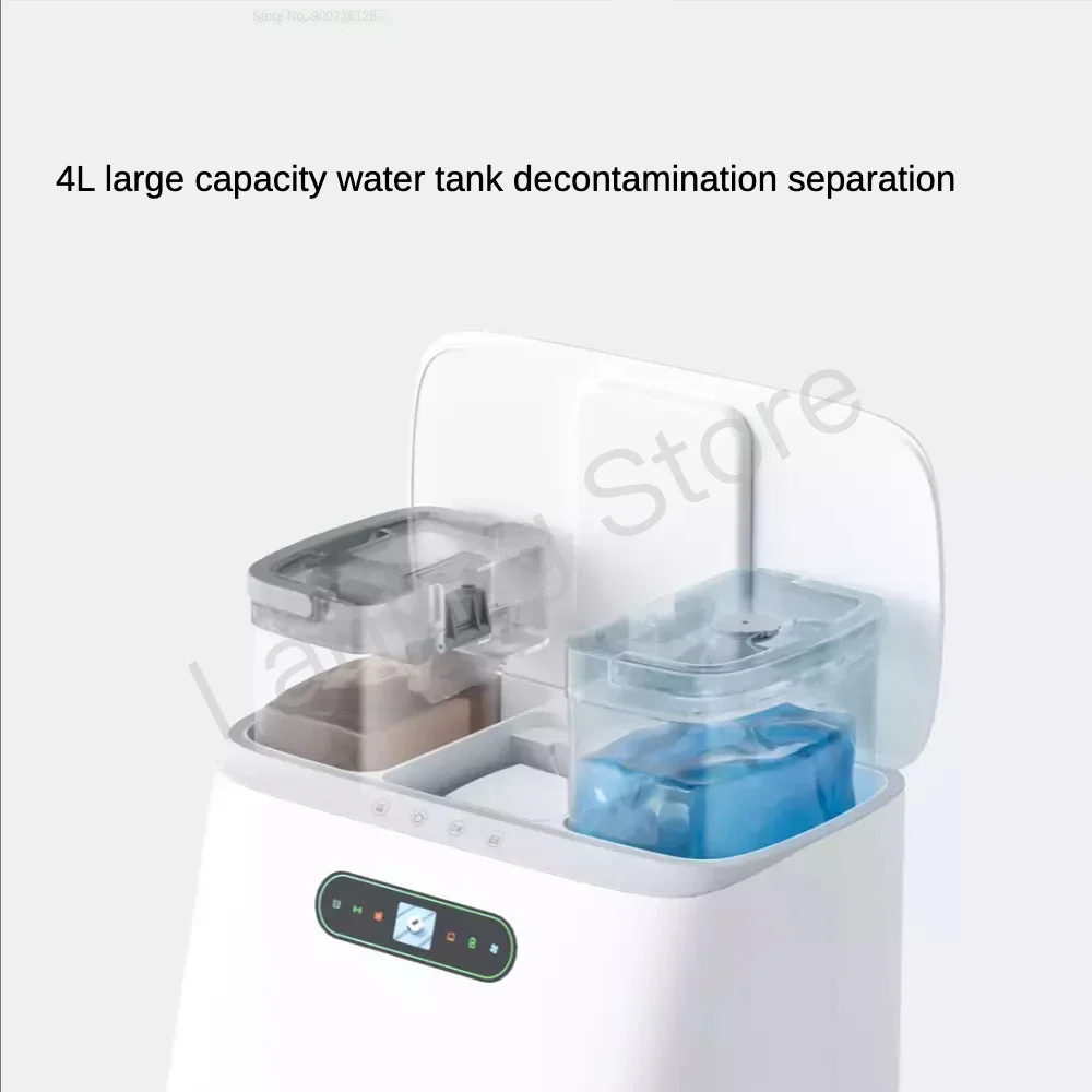 Roidmi Eva 2023 Vacuum Cleaner Robot Cleaning Mopping Self-Cleaning Emptying Robot Mopping Sweeping Suction Type Russian Voice