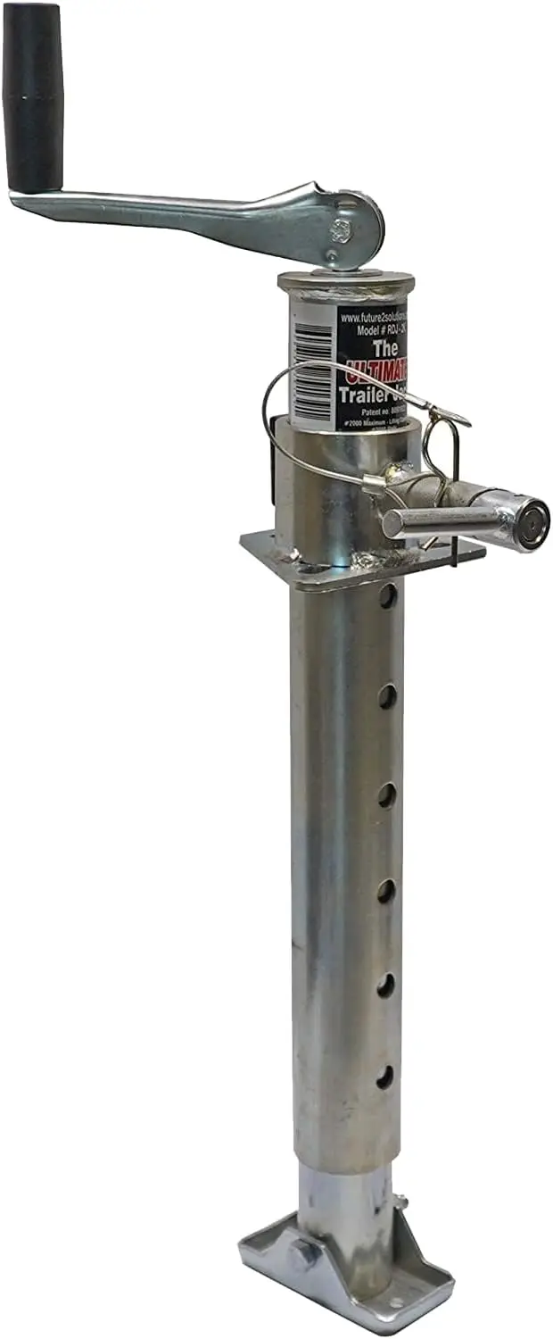

Heavy-Duty 2000lb Tongue Jack for Boat, RV & Utility Trailers - No Crank Operation