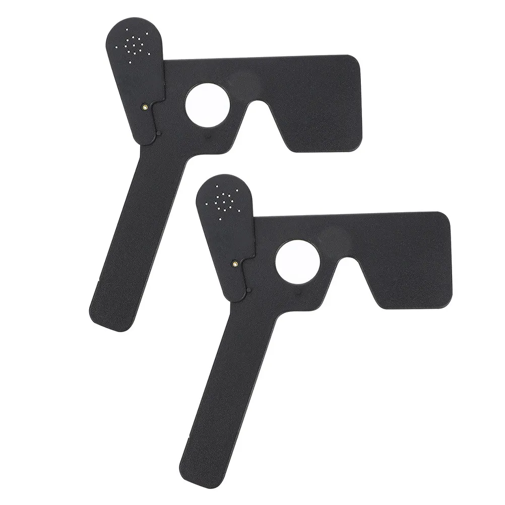 

2Pcs Eye Occluder Portable Soft Eye Shield for Visual Examination Refraction Testing Accessories Ophthalmologists