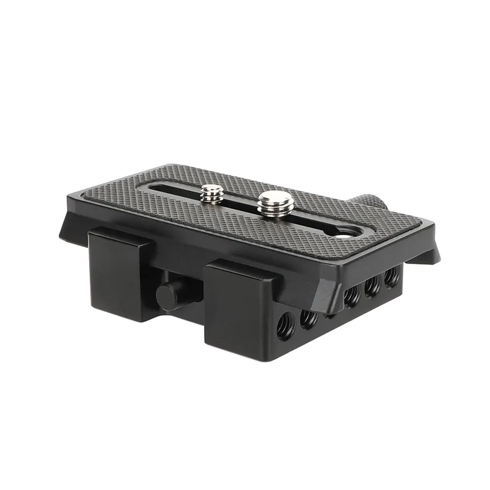 Kimrig อะแดปเตอร์แบบหนีบสำหรับ Manfrotto 577 501 500AH 701HDV ชุดขาตั้งกล้อง DSLR Q5