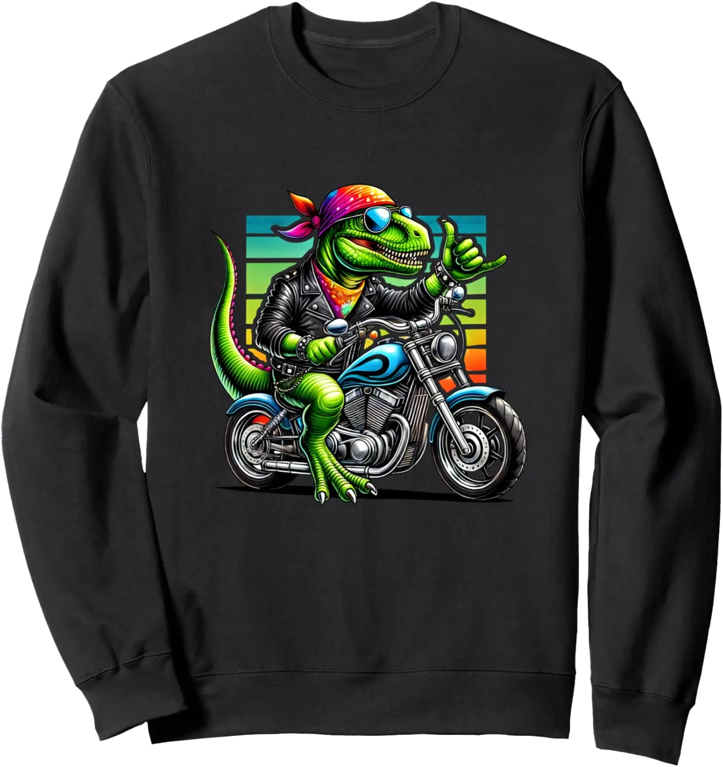 Funny Dino Tea Rex Dinosaur Tyrannosaurus T Rex Saurian Sweatshirt