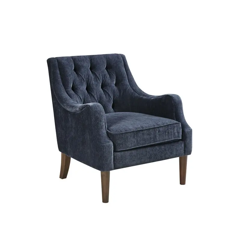 #European style Custom Provided Modern Mid Century Chair Fabric Accent sofa chair for living room