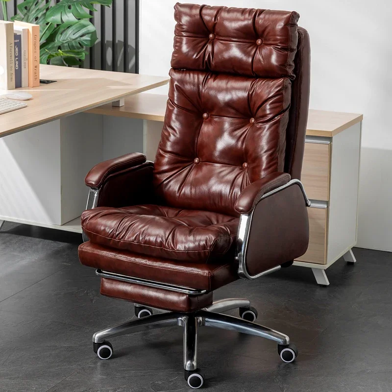 

Мобильное офисное кресло руководителя, поворотное, для компьютера, дизайнерское, эргономичное, с откидной спинкой, игровое кресло, современное, удобное, Silla Gamer, мебель