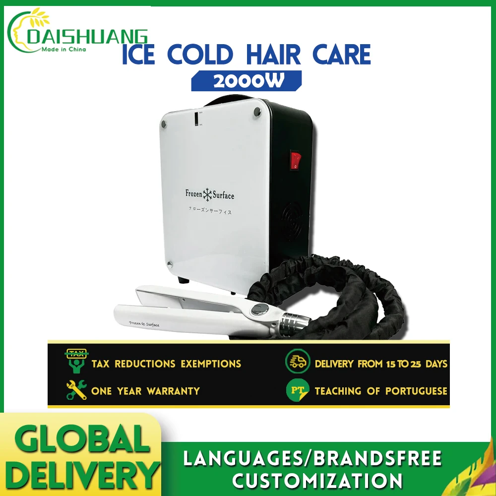 

Hot sale nano hair care machine ice frozen hair Repair Damaged Hair Keratin Therapy Hair Cool Treatment Device