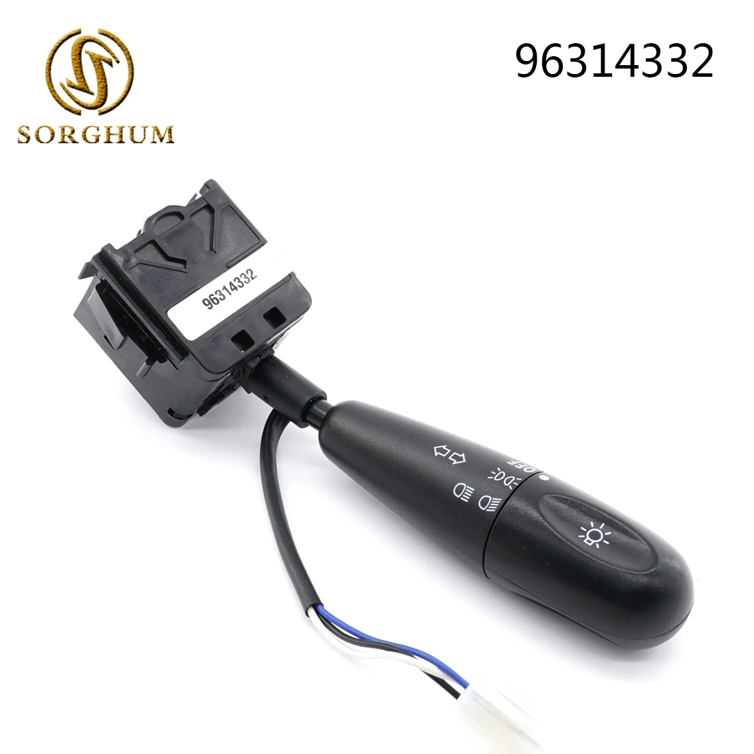 SORGHUM 96314332 Black Car Steering Column Wiper Combination Switch For Chevrolet Spark For Daewoo Matiz