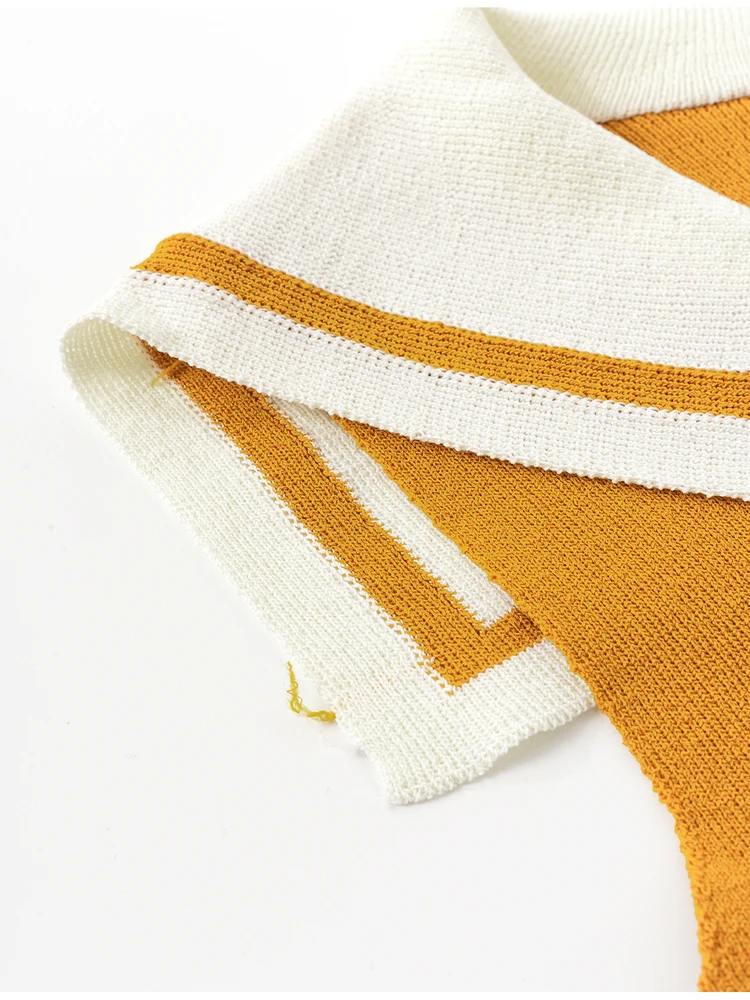 سليم صالح البحرية طوق سترة وهمية قطعتين تانك القمم المرأة الصيف جديد Sle حجم صغير التباين اللون قاعدة طبقة irt