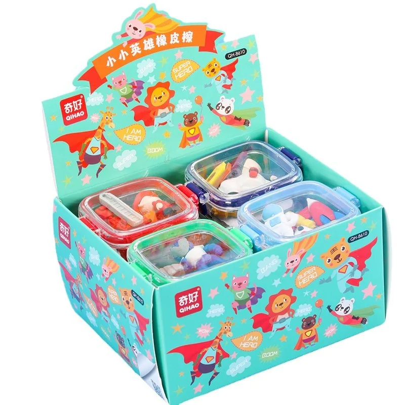 Cartoon Lebensmittel Prinzessin Dinosaurier Kinder Radiergummi Nette Kreative Kinder Schreiben Reinigung Radiergummi Student Schreibwaren Geschenk