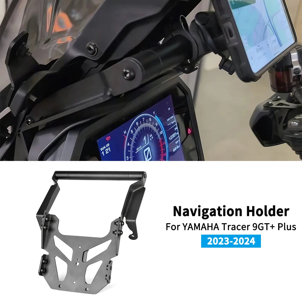 

New For Yamaha Tracer 9 GT Tracer 9GT+ 9GT Plus 2023-2025 Motorcycle Driving Recorder GPS Phone Navigation Bracket Holder Mount