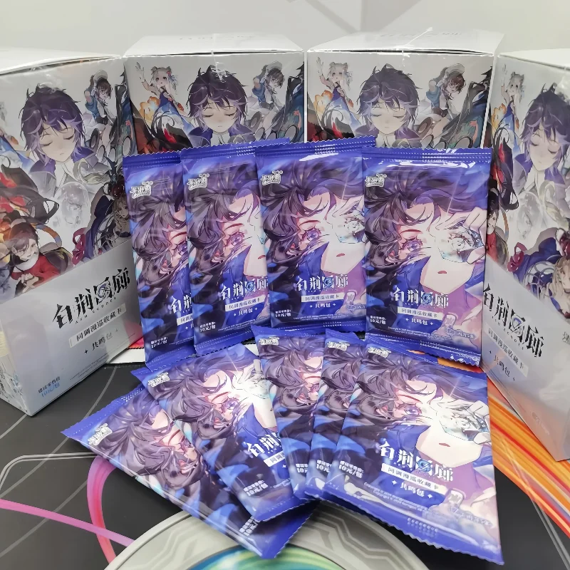 

In Stock Genuine Kayou White Thorns Corridor Cards 1st Wave Resonance Pack Se Anime Peripherals Collection Laser Card Gift Toy