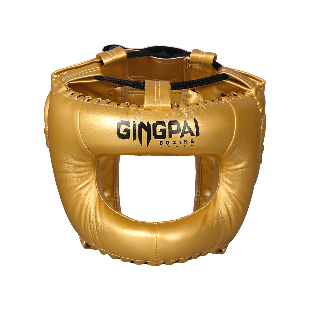 Professioneller Erwachsener Männer Frauen Kickboxen Sanda MMA Helm Vollständiger Schutz zum Schutz der Nase Kostenloser Kampfstrahl Vollgesichts-Kopfausrüstung – Detail 6