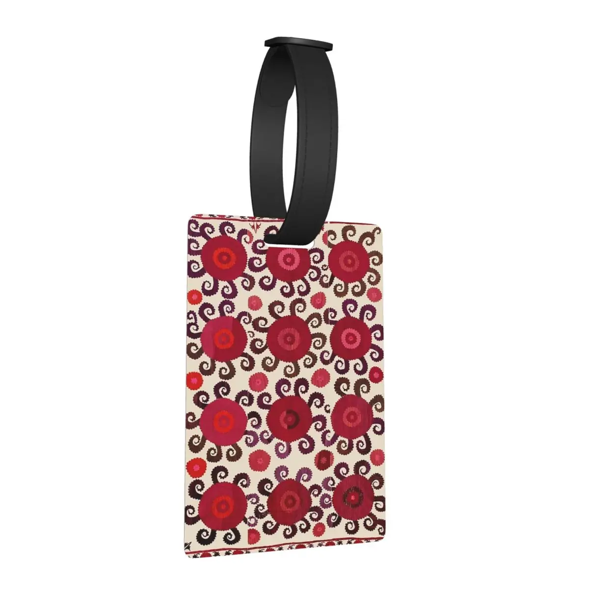 

Samarkand Antique Southwest Uzbekistan Suzani Luggage Tags Suitcase Fashion Baggage Boarding Tag Label Holder ID Name Address