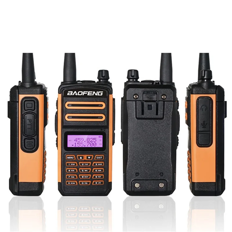 

Рация BAOFENG BF-X3 Plus S5 Plus BF-918UV, двухдиапазонная, высокой мощности