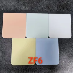 F741 Flip6 Back Door Battery door Bottom Cover Back GLASS For Samsung Galaxy Z Flip 6 SM-F741 6.7