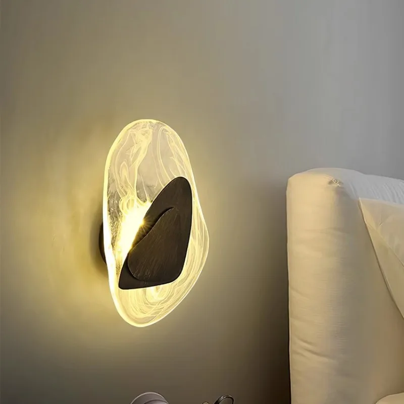 

Wall lamp bedroom bedside Nordic simple stairs aisle decoration living room TV background wall light