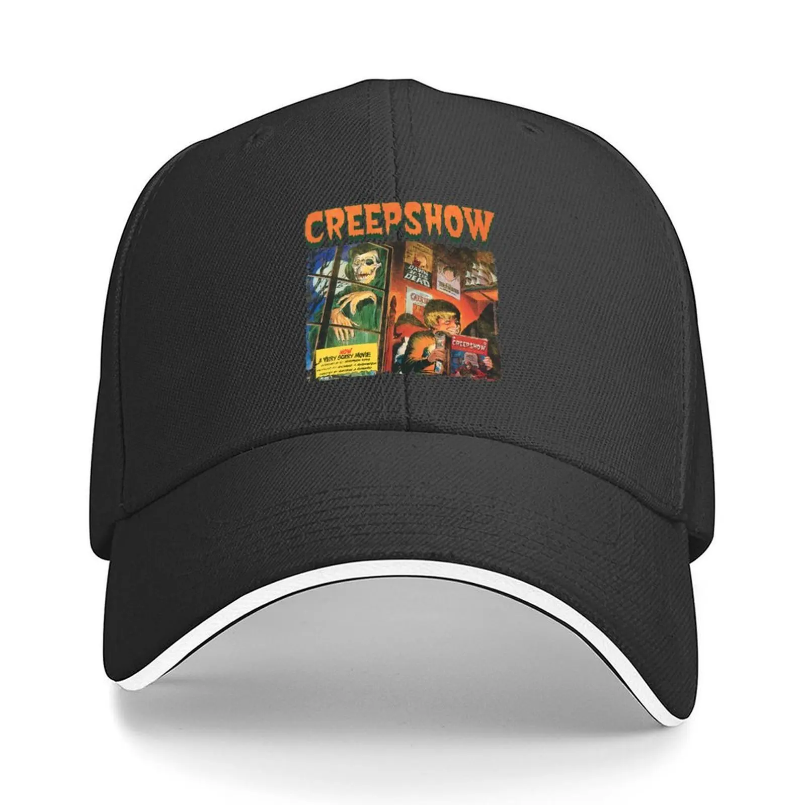 

CREEPSHOW A VERY SCARY MOVIE Baseball Cap Vintage Anime Hat Hat Beach Beach Caps For Men Women's