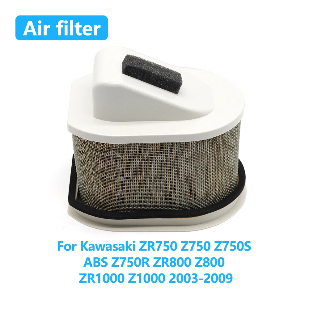 

Motorcycle Air Filter For Kawasaki ZR750 Z750 Z750S ABS Z750R ZR800 Z800 ZR1000 Z1000 2003-2009 Intake Cleaner Accessories