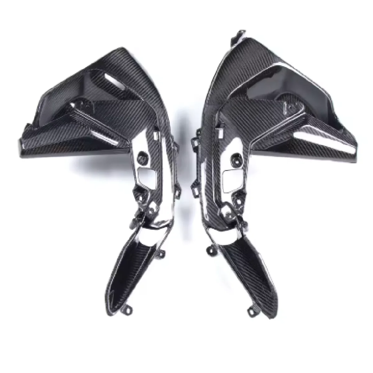 3K Dry Carbon Fiber Airvent cover Inner Side Panels Air Intake For BMW R1300GS R1300 GS 2023 2024 Motorcycle Accessories
