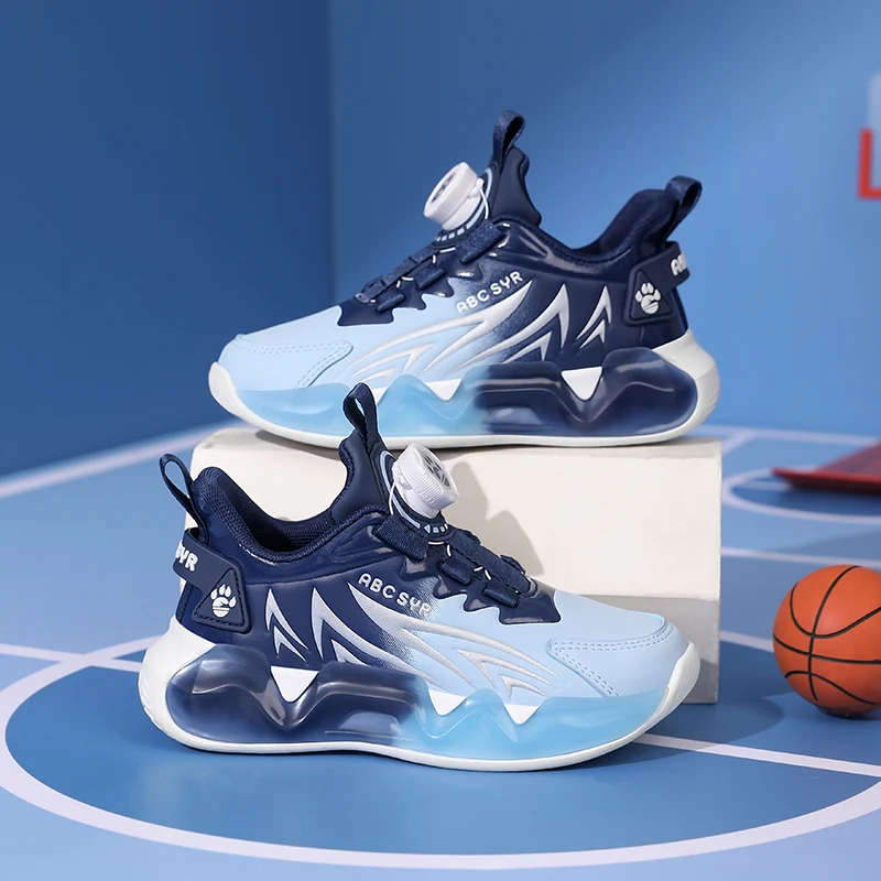 

Children Sports Shoes Cushioned Lightweight Fashion Comfortable Walking Shoes Running Daily Training Sneakers for Kids