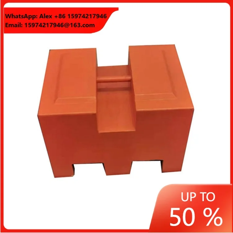 Veidt Weighing M1 M2 1000kg High Quality Truck Scale Test Weight Calibration Weight Industrial Cast Iron Block For Elevator