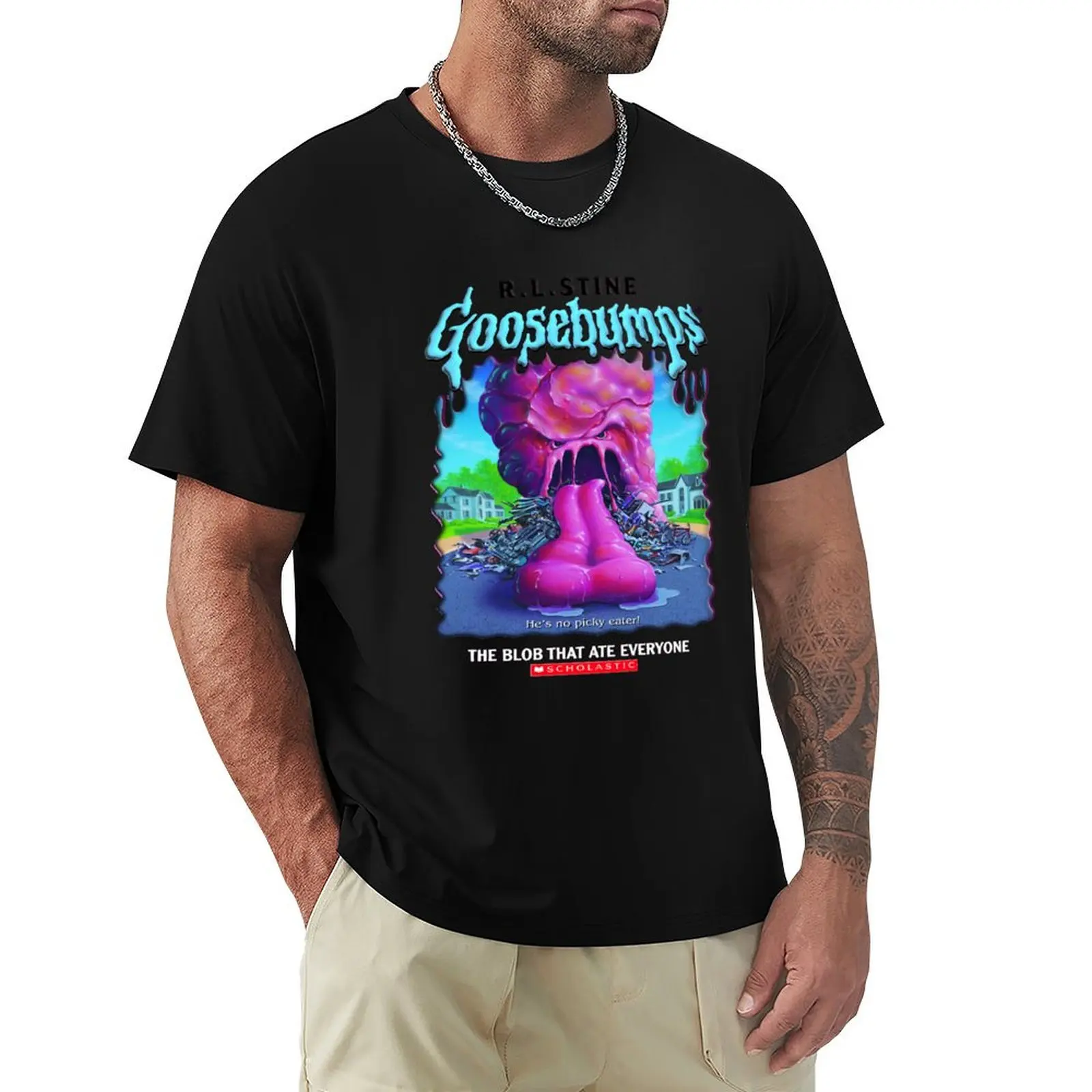 

Beautiful Goosebumps The Blob That Ate Everyone Womens Proud T-Shirt graphic tee shirt summer tops funny t shirts men