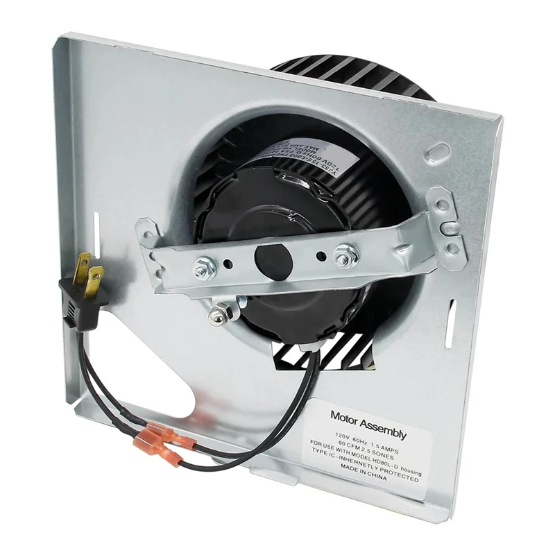 มอเตอร์พัดลมระบายอากาศทดแทน A67Z S97015162 สำหรับโถสุขภัณฑ์ยี่ห้อ Broan& Nutone รุ่น HD80