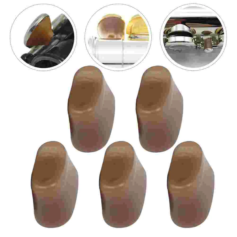 5Pcs Flute Mute Rubber Bricks Useful Rubber Mats Pier Shock-absorption Pads Flute Mute Pads Flute Mute Mats