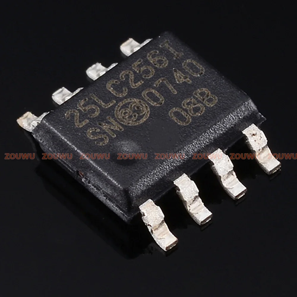 10PCS~50PCS/LOT 25LC256-I/SN 25LC256I 25LC256 SOP8 100% original authentic