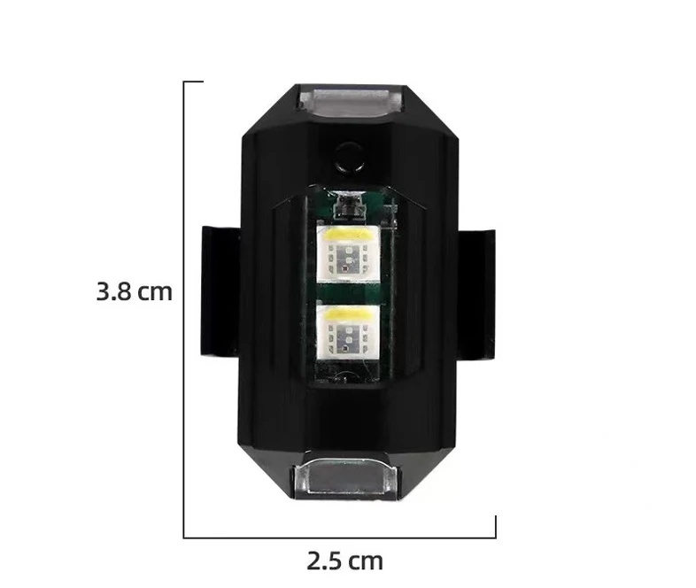 

Велосипедные дроны, модель самолета, дистанционное управление, автомобильная сигнальная лампа, задний фонарь, зарядка через USB, велосипедные мигающие задние фонари, 7 цветов