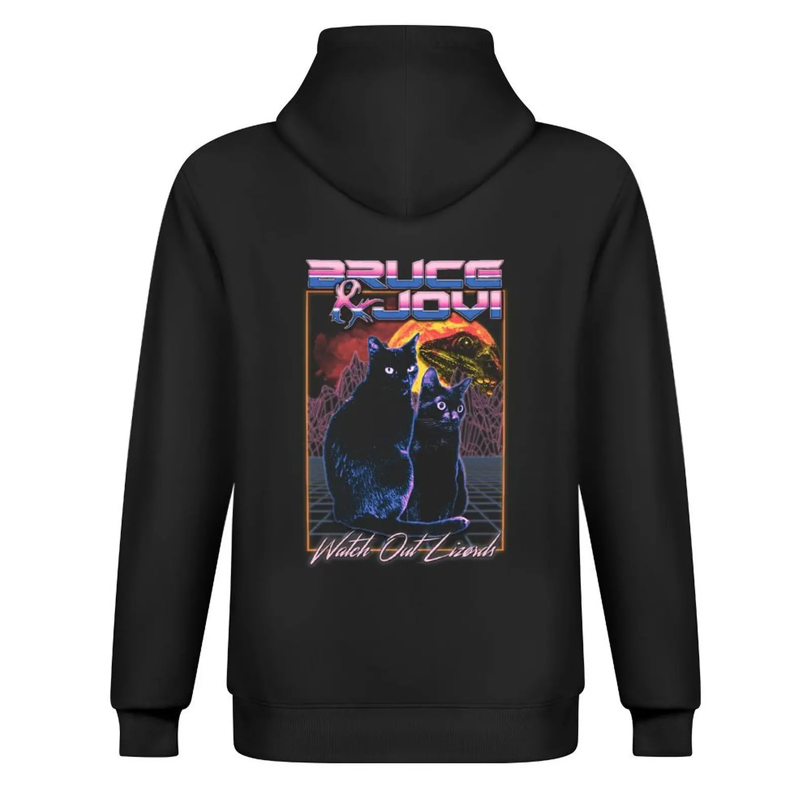 ابن عم بروس آند براذر جوفي - قسط السحلية هوديي الخريف الرجال العرق قميص ملابس رجالي جرافيك هوديس #3