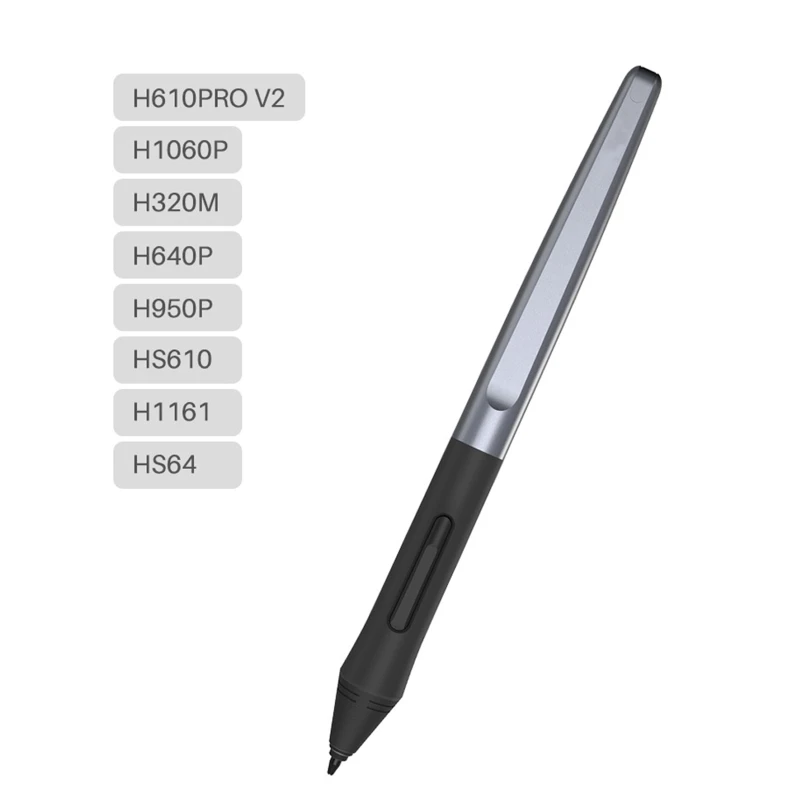 Digital Pen for HUION PW100 Battery-Free Stylus 8192 Pressure Levels for H640P H950P H1060P H1161 HC16 HS64 HS610