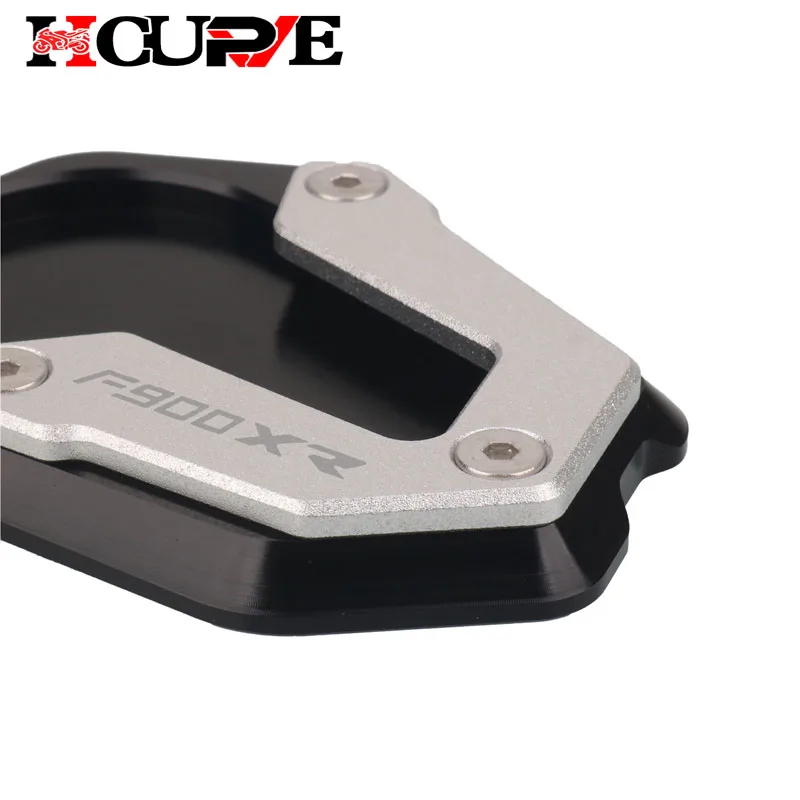Motorcycle Kickstand Foot Side Extension Pad Support Plate Enlarge Stand For F900R F900XR F900 R F900 XR 2020-2023