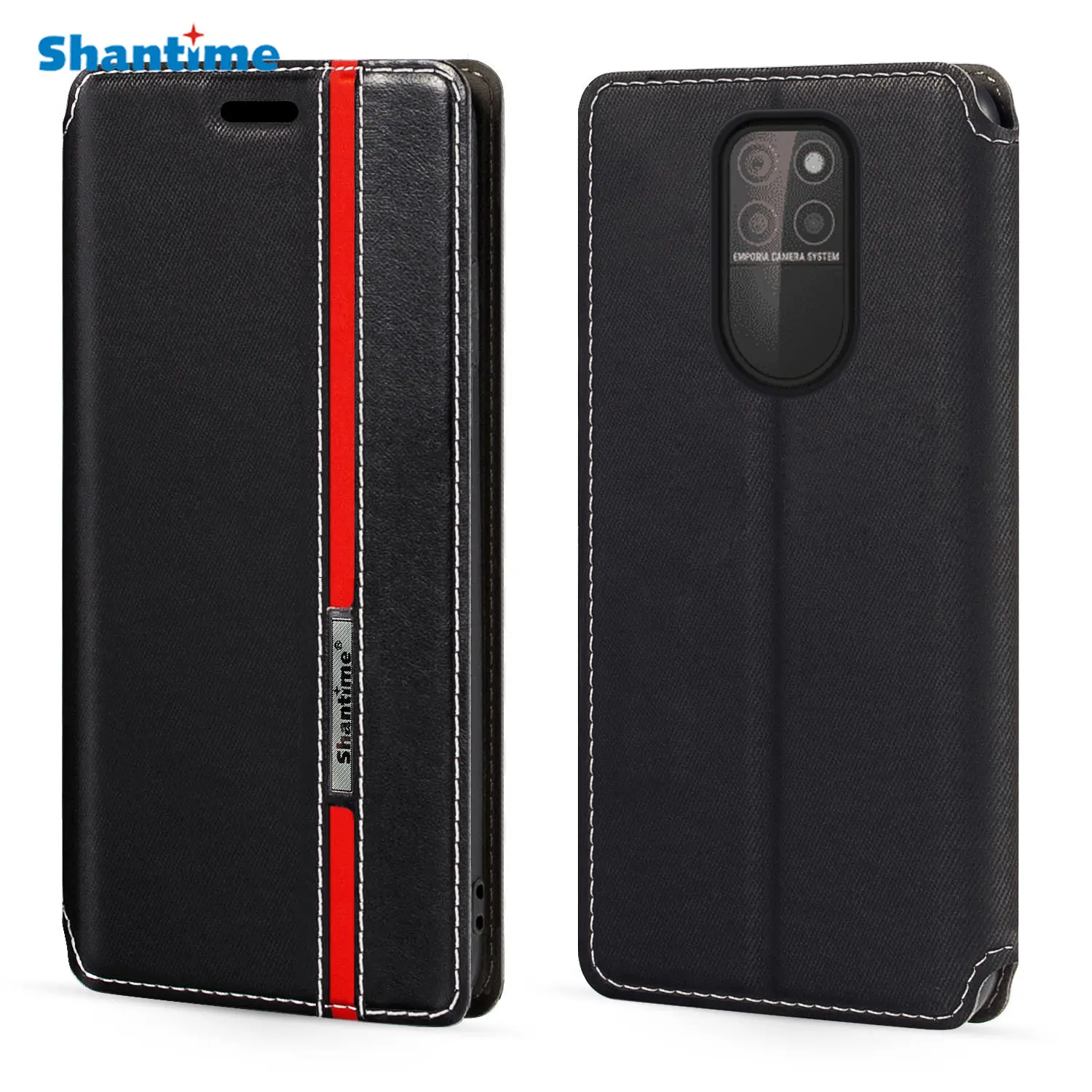 For Emporia Smart 5 Case Fashion Multicolor Magnetic Closure Leather Flip Case Cover with Card Holder 5.5 inches