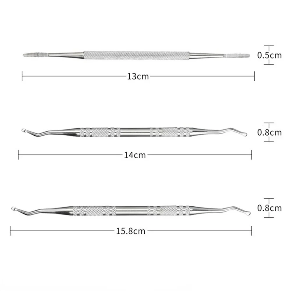 Gancho de piezas para corrección de dedos de los pies encarnados, limas para el cuidado de las uñas de los pies, manicura y pedicura, herramienta para el cuidado de los pies