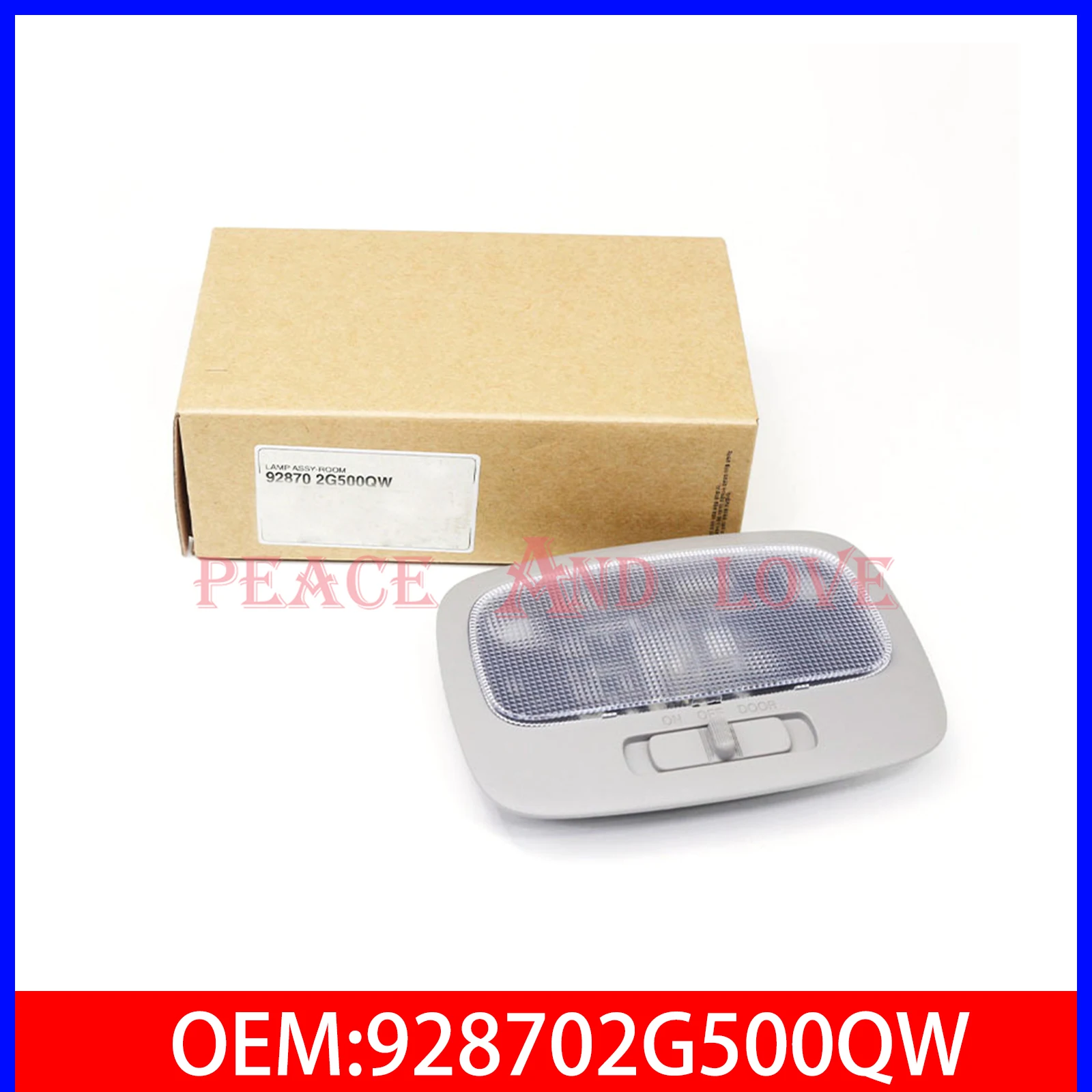 928702G500QW Gray Center Room Lamp For Kia Lotze 2009-2010 92870-2G500QW
