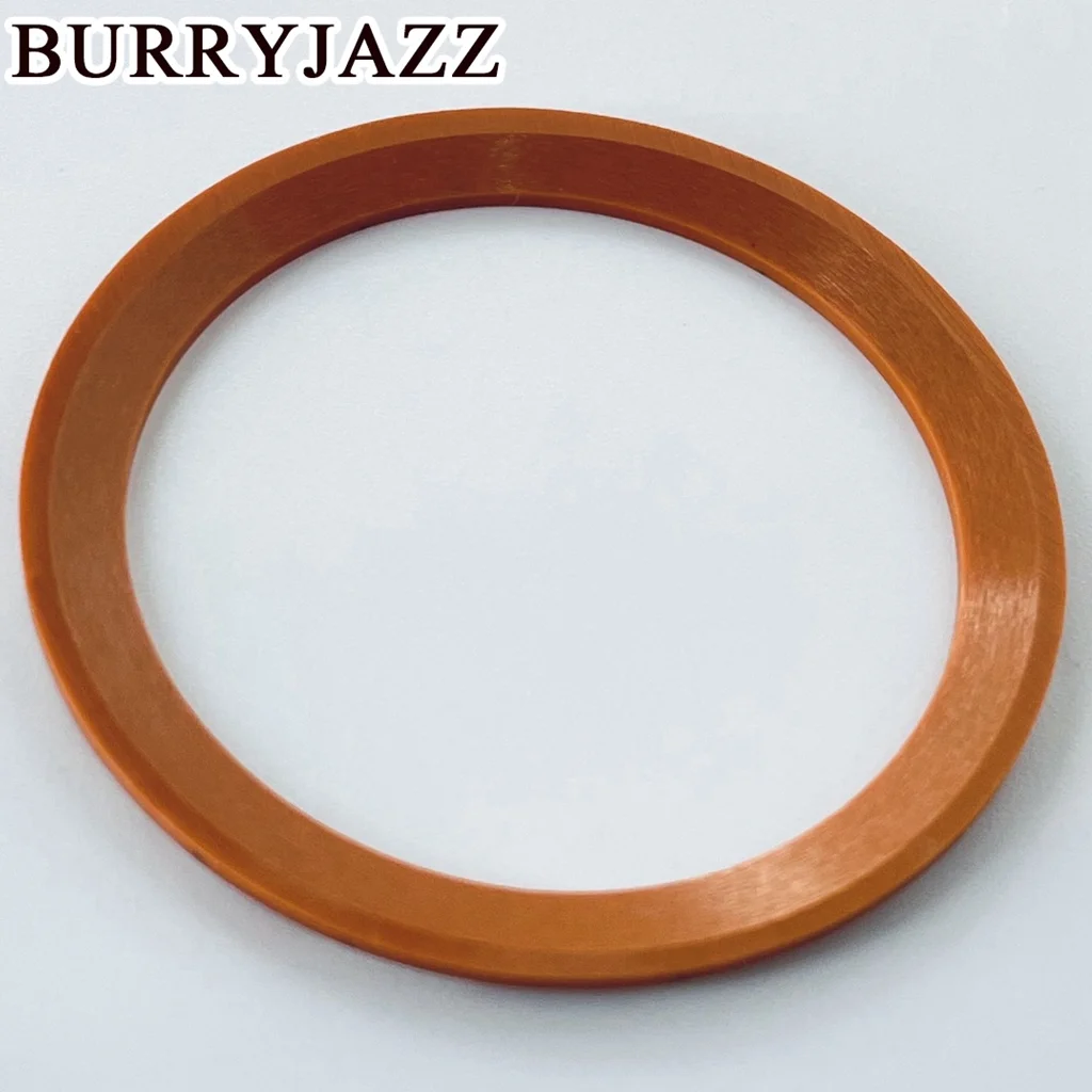 Burryjazz 38มม. แหวนเซรามิก, นาฬิกาสไตล์นักประดาน้ำ GMT สำหรับ40มม. เปลี่ยนเคสอุปกรณ์เสริมแหวนดำน้ำ