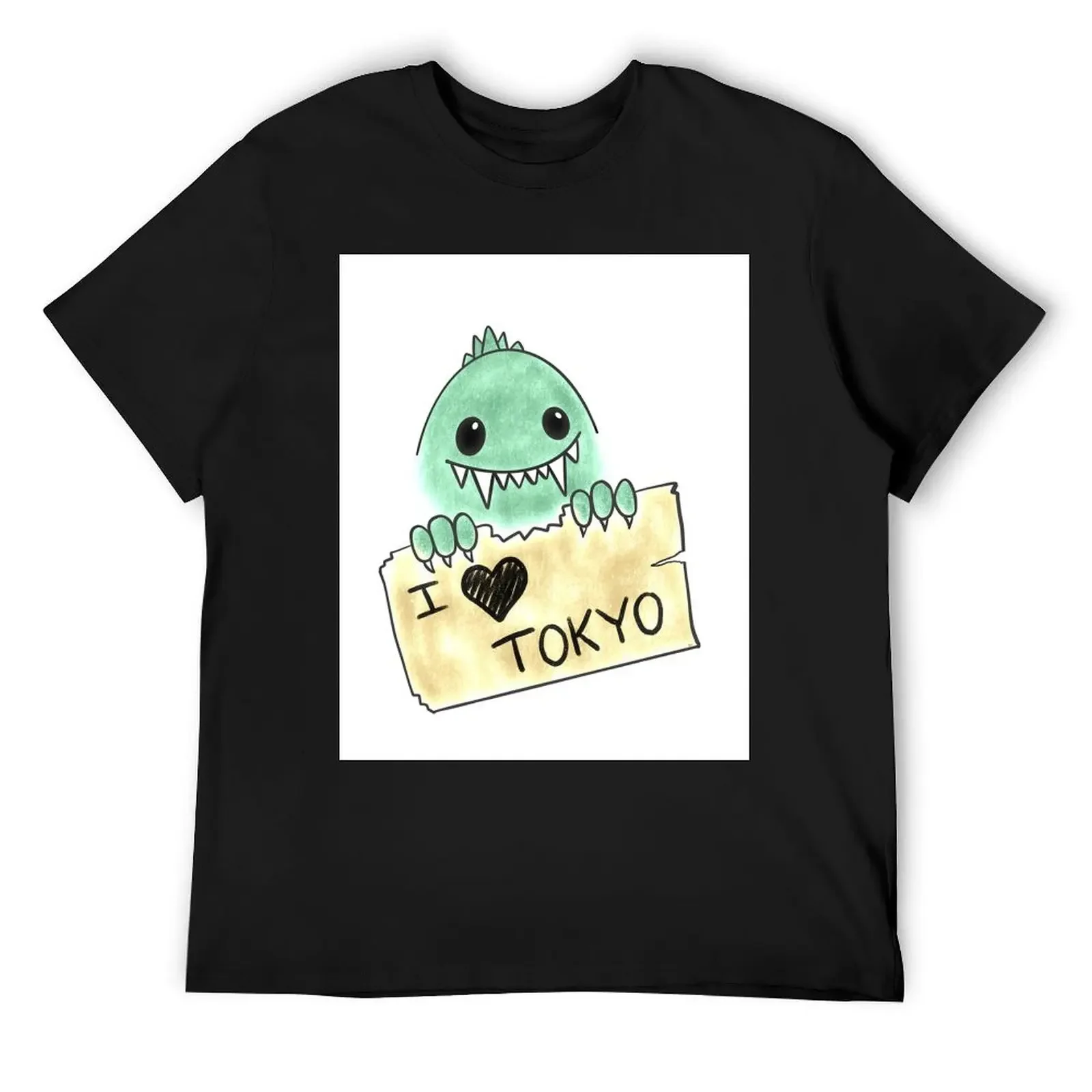 

Gojira Loves Tokyo T-Shirt hippie clothes sports fans kawaii clothes mens graphic t-shirts