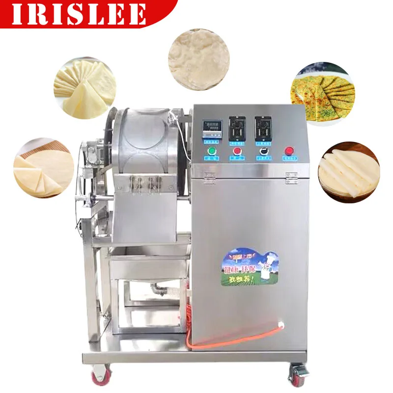 Chapati Roti Flat Pancake Tortilla Making Machine Roasted Duck Bread Baking Maker Pneumatic Dough Press Machine