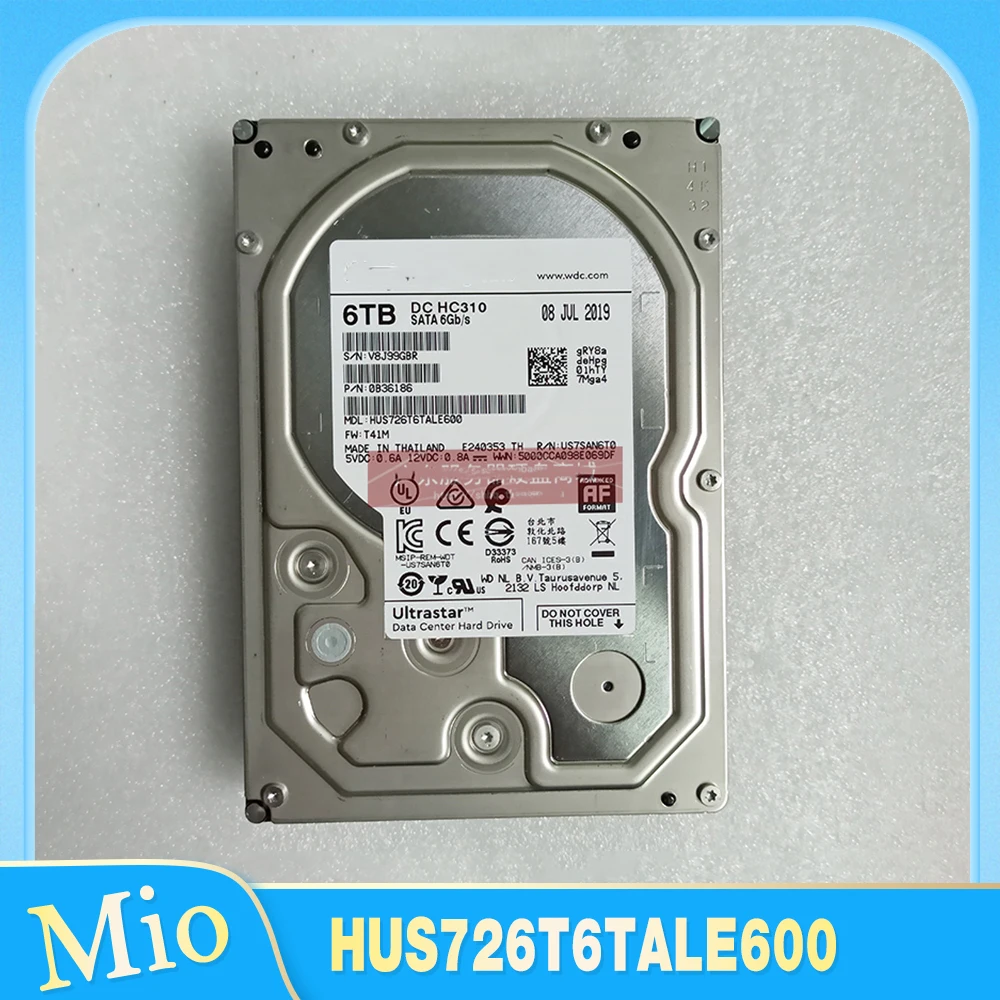 For WD HC310 HUS726T6TALE600 6T 3.5