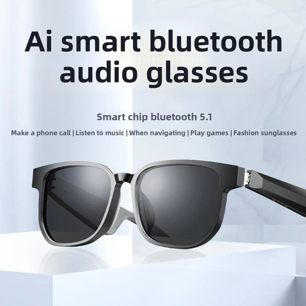 

Smart Glasses - Specialized Sunglasses for Drivers, Bluetooth Glasses for Listening to Music, Making Calls and Navigation