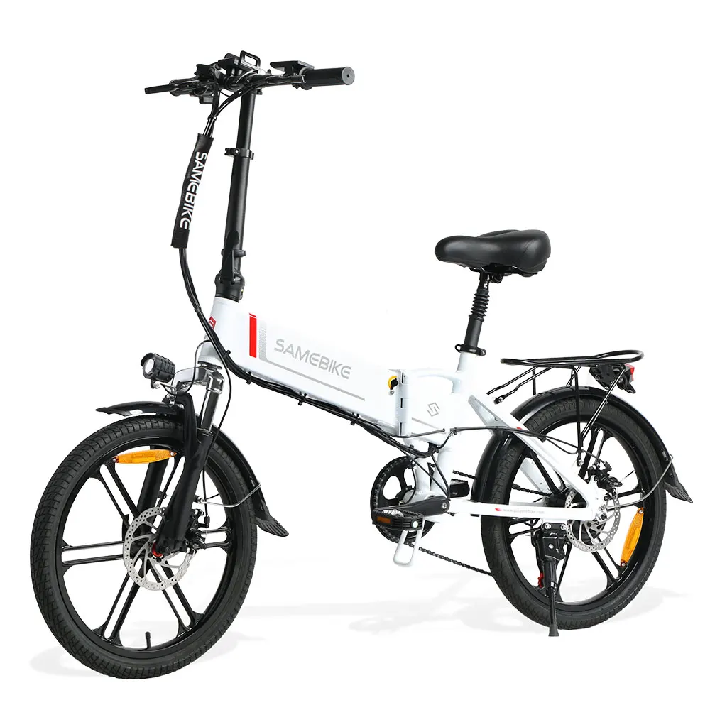 AliExpress SAMEBIKE Electric Bicycle for Adults with 48V 13Ah Removable Battery 20" Folding E-bike for City Commuter Long Range