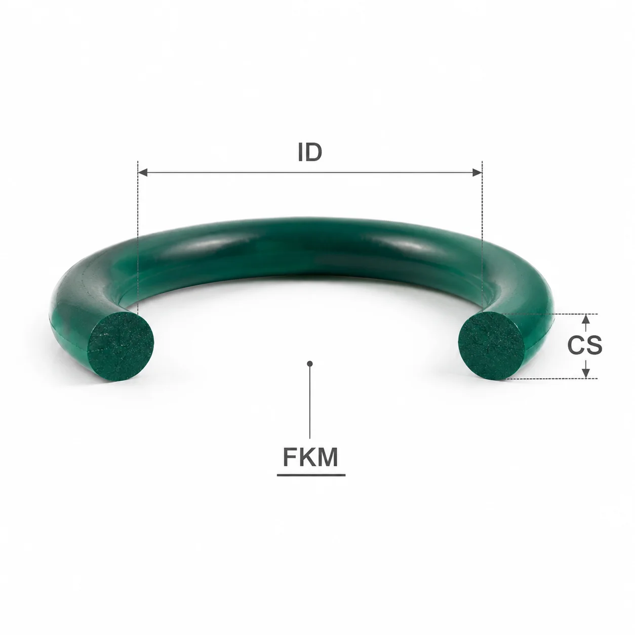 250PCS Green FKM Fluororubber O-ring Repair Box OD4-10mm CS1/1.5mm Industrial Equipment Quick Repair Sealing Kit